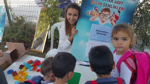 İzmir İl Milli Eğitim Müdürlüğü TÜBİTAK 4007 Minikler STEM ile Buluşuyor Projesi Kemalpaşa´da Gerçekleşti