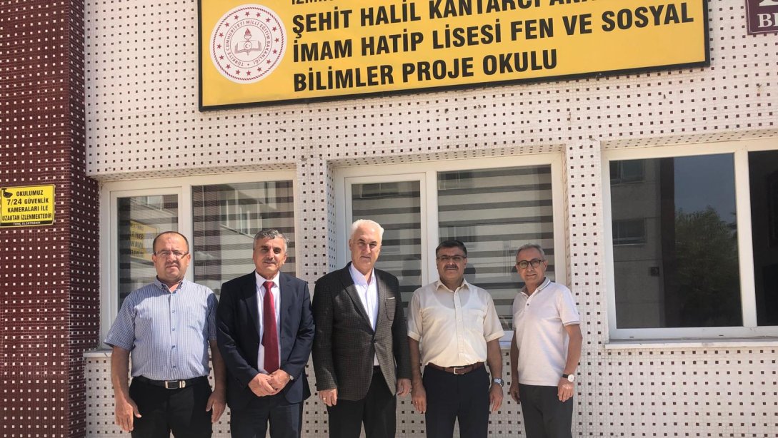 İlçe Milli Eğitim Müdürü Ogün DERSE Şehit Halil Katrancı AİHL'yi Ziyaret Etti